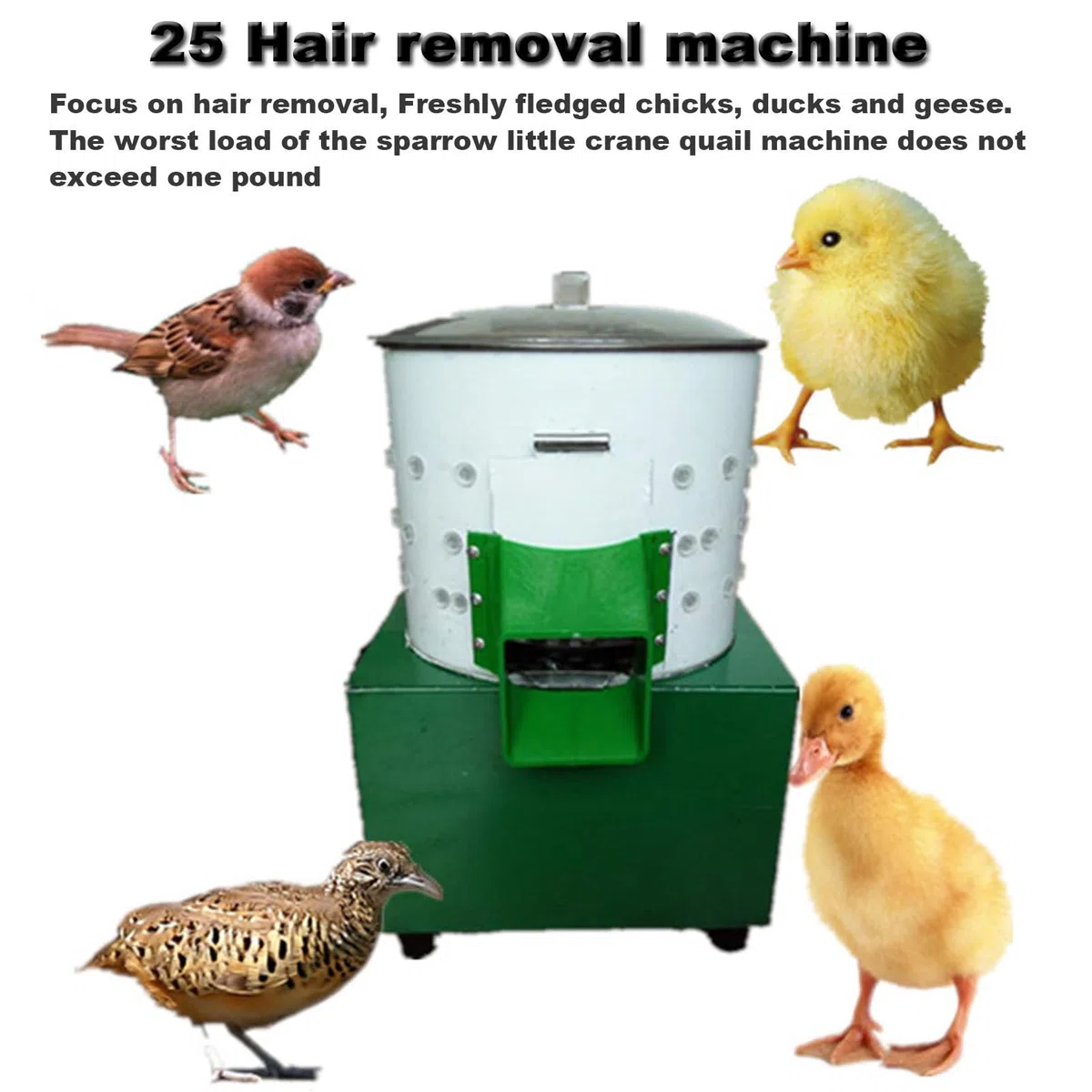 Machine à plumer les cailles, machine à plumer les volailles, plumeuse électrique pour poulets,plumeuse de plumes de poulet, pour appareil à plumer les plumes de poulet/canard/oiseaux